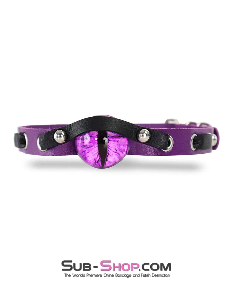 0170DL  Enchanted Amethyst Dragon Eye Collar - Image 2