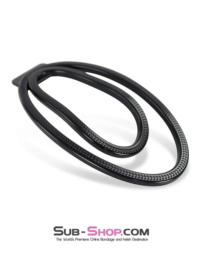 0245DL Black Fufu Clip Feminizing Chastity Device – Large - Image 2