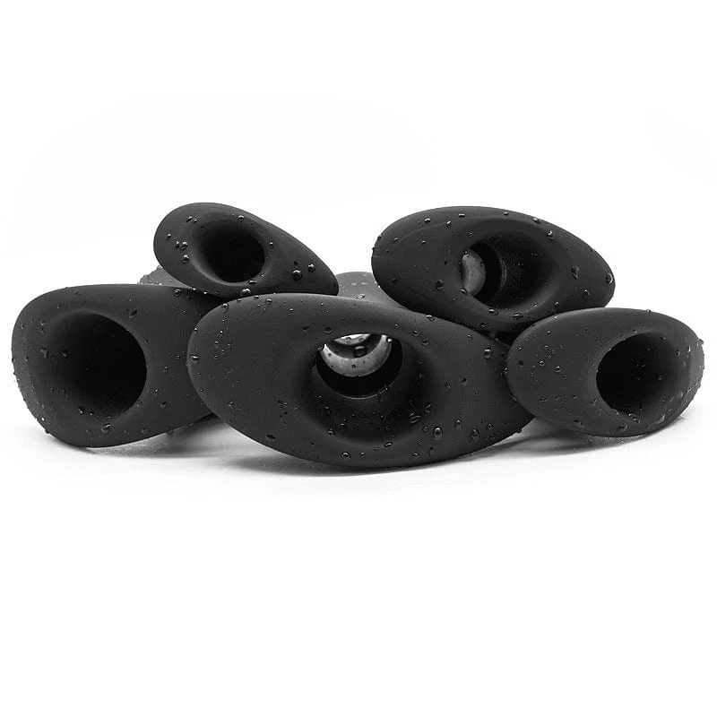 0314M   Hollow Silicone Anal Plug - Image 2