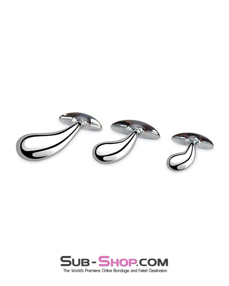 0339M  Prostate Pleaser Stainless Steel Butt Plug - Image 8