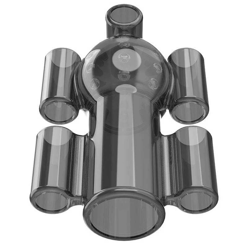 0341M 20 Function Penis Trainer Masturbator Sleeve with 5 USB Vibrating Bullets - Image 3