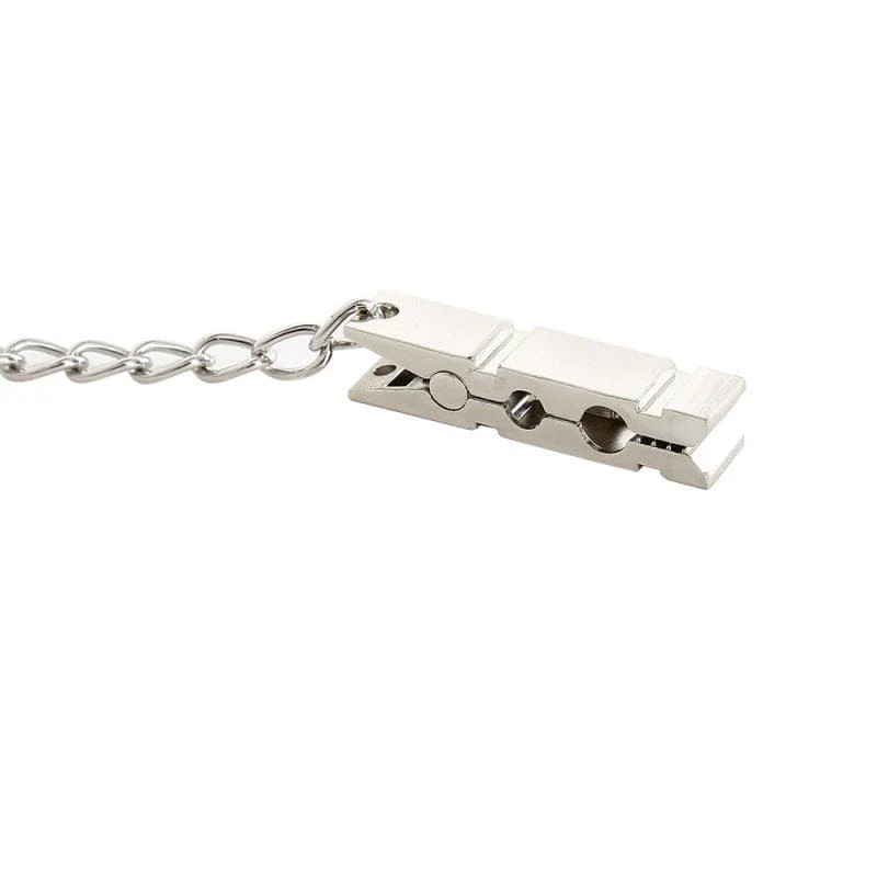 0425M Mini Metal Stainless Steel Clothes Pins Nipple Clamps - Image 2