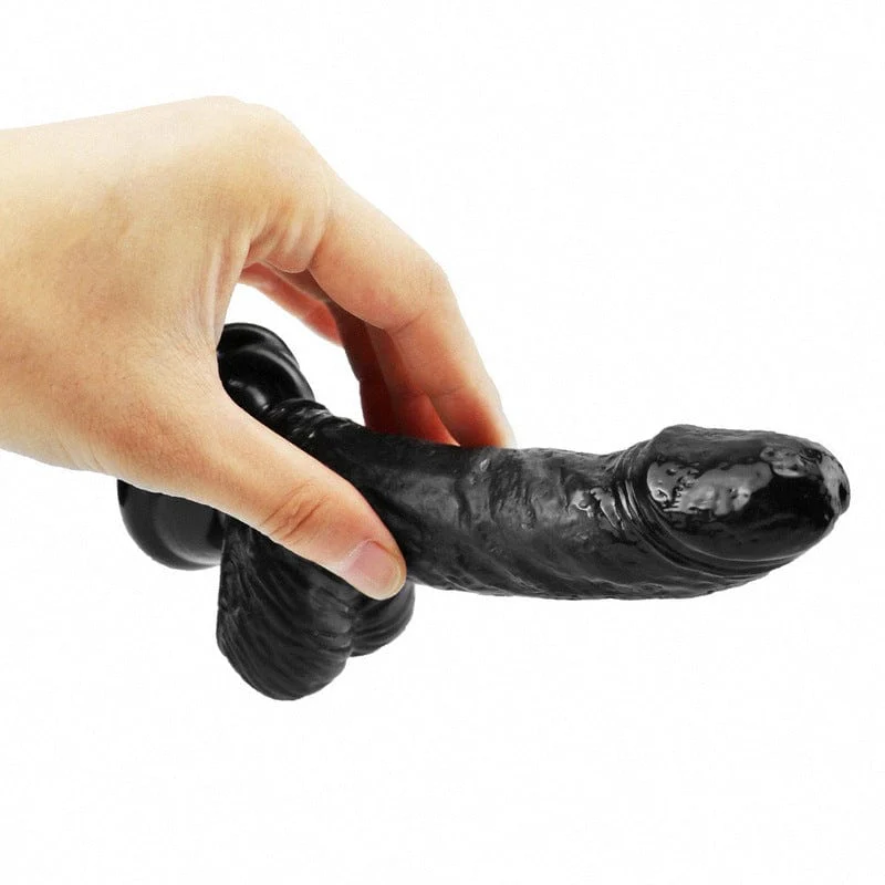 0458M Mini Lifelike Suction Cup Dildo With Balls 🔥 FINAL CLEARANCE – Last Chance!