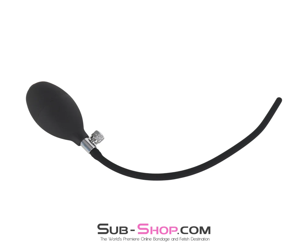 0652AE Inflatable Urethral Plug - Inflatable Penis Sound Dilator with Pump Bulb - Image 2