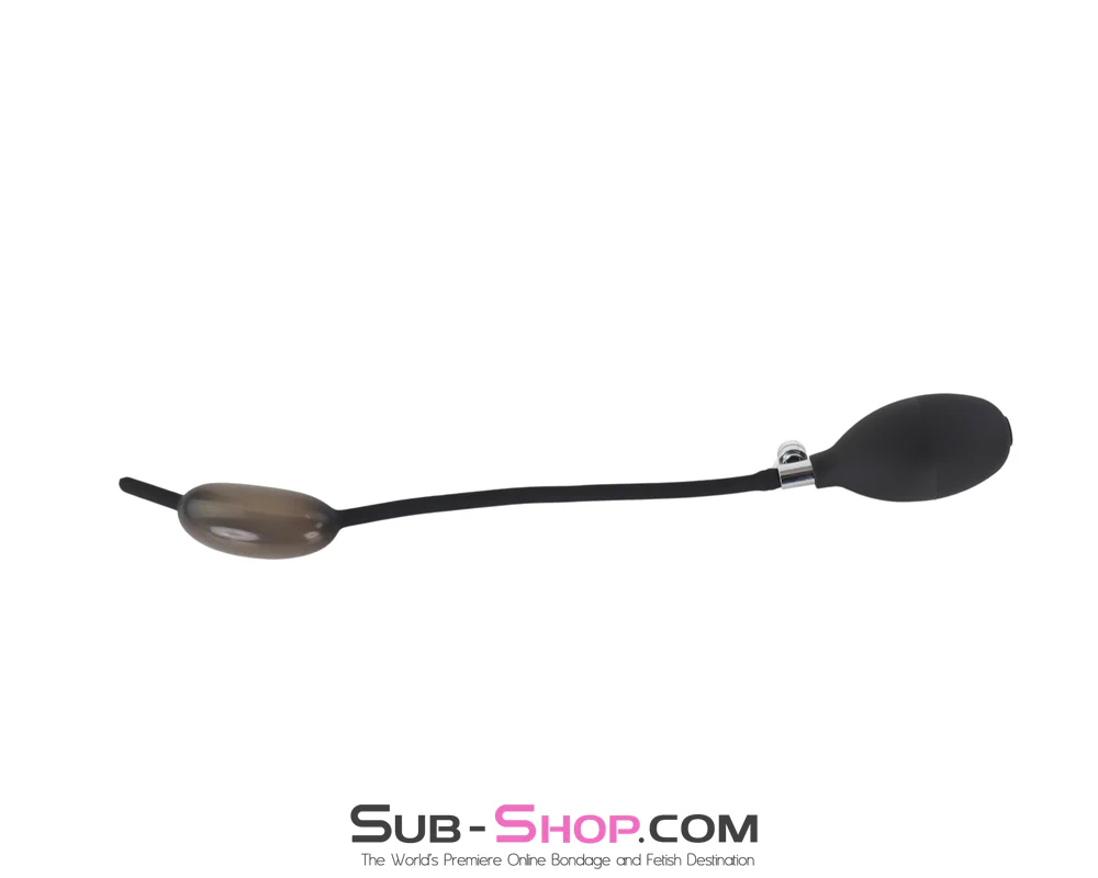 0652AE Inflatable Urethral Plug - Inflatable Penis Sound Dilator with Pump Bulb - Image 3