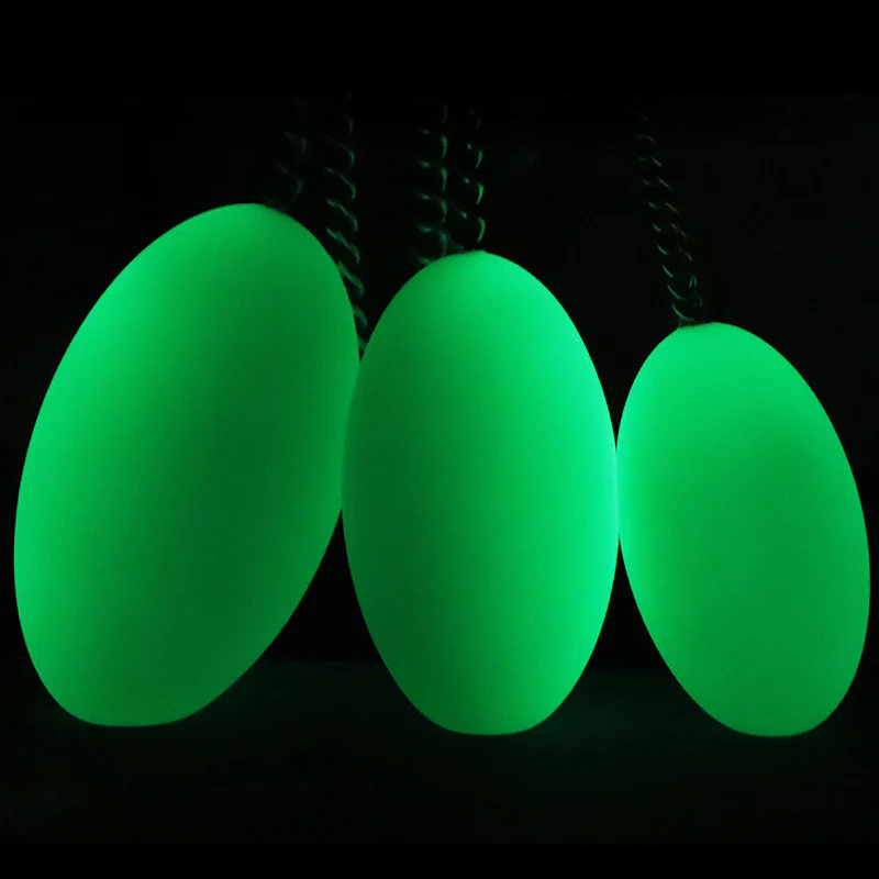 0819M Luminous Ovipositor Egg Plug – Glow-in-the-Dark Egg with Chain Leash - Image 3