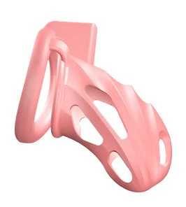 0825M PrettyPink Sissy Chastity Cage - Hidden Lock Cock Cage for Submissive Sissies & Chastity Training - Image 2