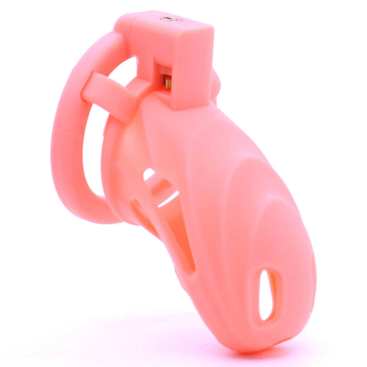 0825M PrettyPink Sissy Chastity Cage - Hidden Lock Cock Cage for Submissive Sissies & Chastity Training - Image 4