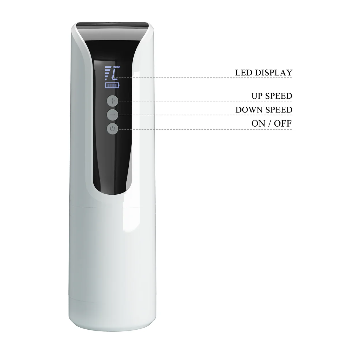 0858M Rotating Masturbator Cup - 7 Thrust+Spin Modes, 5 Speeds, Rechargeable, Waterproof - Image 5