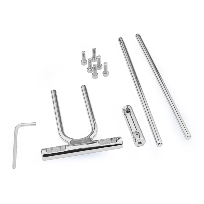 0859M Stainless Steel CBT Penis Extender – Adjustable with Ball Ring Base - Image 4