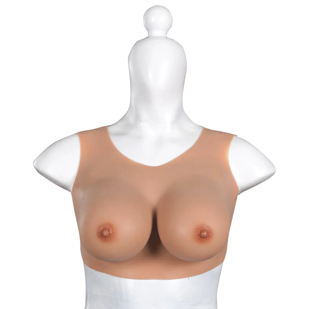 0860M  Silicone Crossdresser Breast Forms Top – DD Cup Realistic Fit