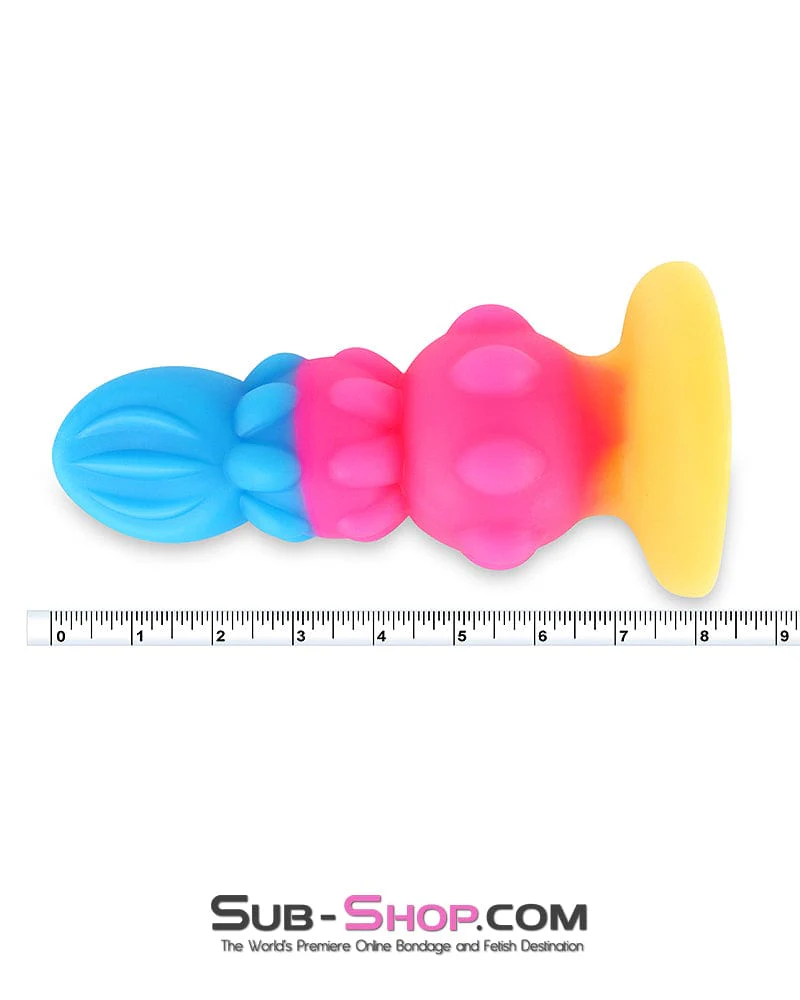 0959DL Cosmic Pop Colored Anal Plug – Extra Large - Image 3