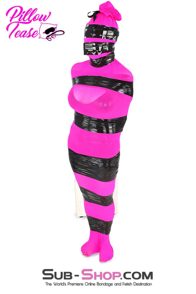 5742A      1,000 ft. Erotic Bondage Fantasy Wrap, Black - Image 6