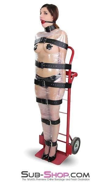 5743A      1,000 ft. Erotic Bondage Fantasy Wrap, Clear - Image 13
