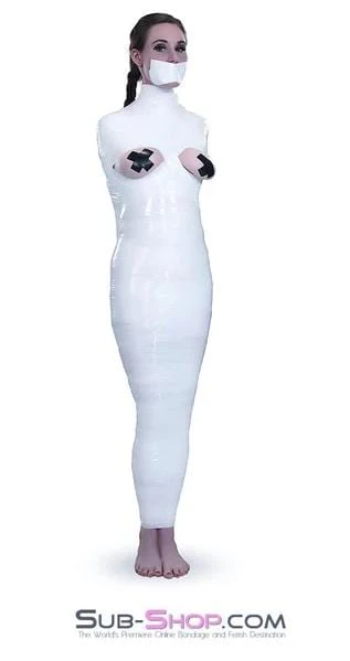 5740A 1,000 ft. Erotic Bondage Fantasy Wrap, White - Image 7