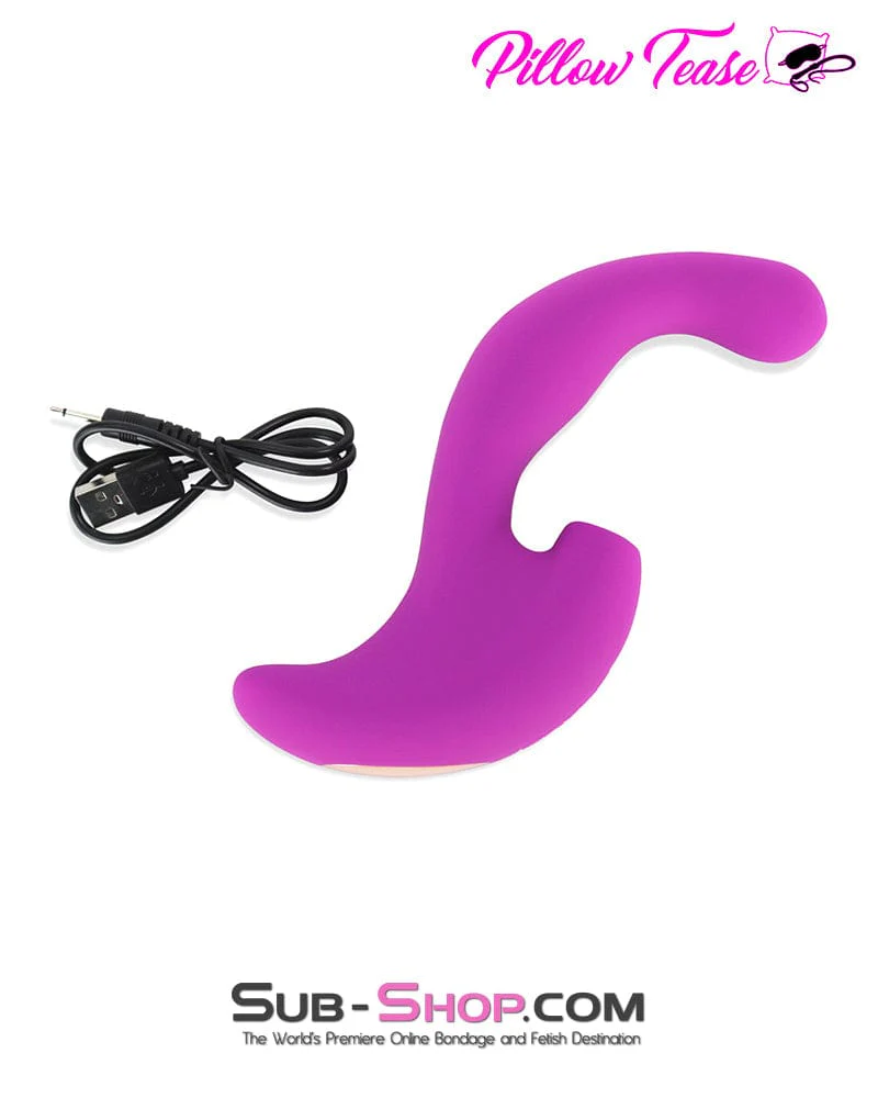 7225M      10 Function Waterproof Silicone Clit Suction G-spot Vibrator - Image 6