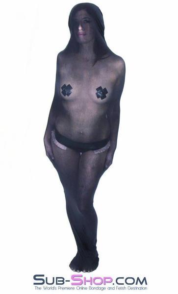 ✨1490DL Black Sheer Encasement Silk Stocking Full Body Sack - BLACK FRIDAY PREVIEW✨ - Image 3