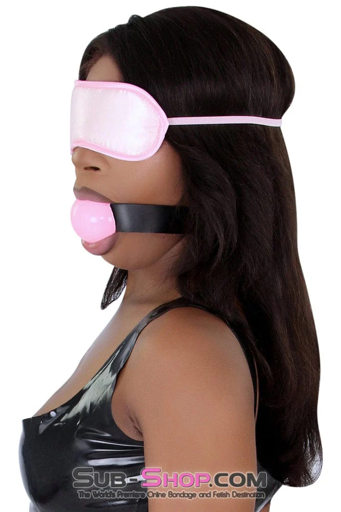 0597A      2" Large Ball Gag, Candy Pink Ball Gag - Image 10