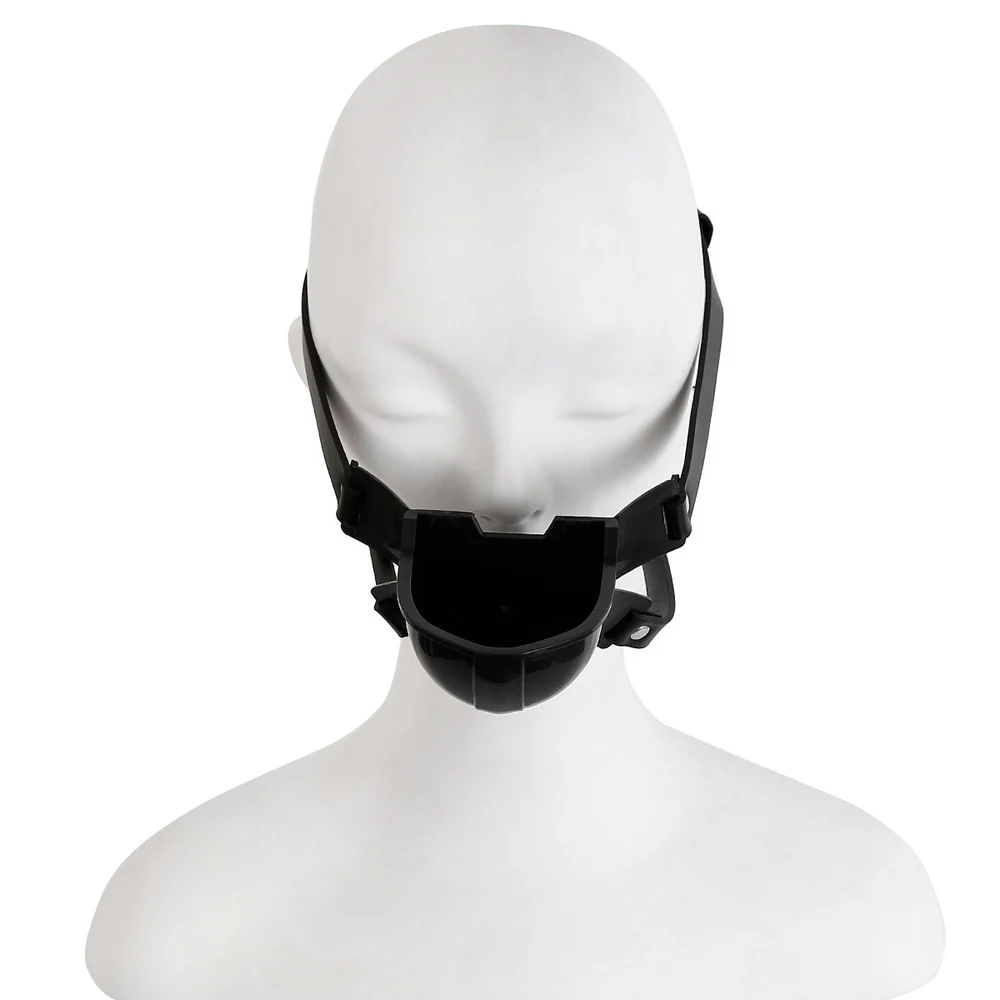 2214M Liquid Play Adjustable Strap-On Mouth Gag with Fluid Cup - Image 7