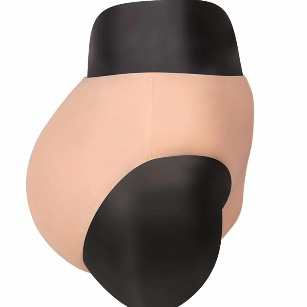 2262M  Real-Feel Silicone Vagina Panties with Front Hole - Feminizing Crossplay Underwear, Ultra-Stretch Fit - Image 2
