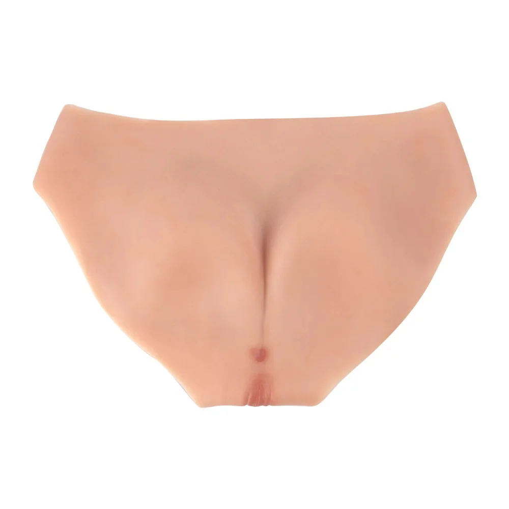 2262M  Real-Feel Silicone Vagina Panties with Front Hole - Feminizing Crossplay Underwear, Ultra-Stretch Fit - Image 7