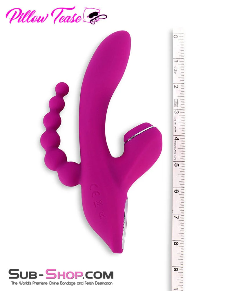 2474M 3 in 1 Suction Clit G-Spot Vibrator with Anal Exciter - Image 7