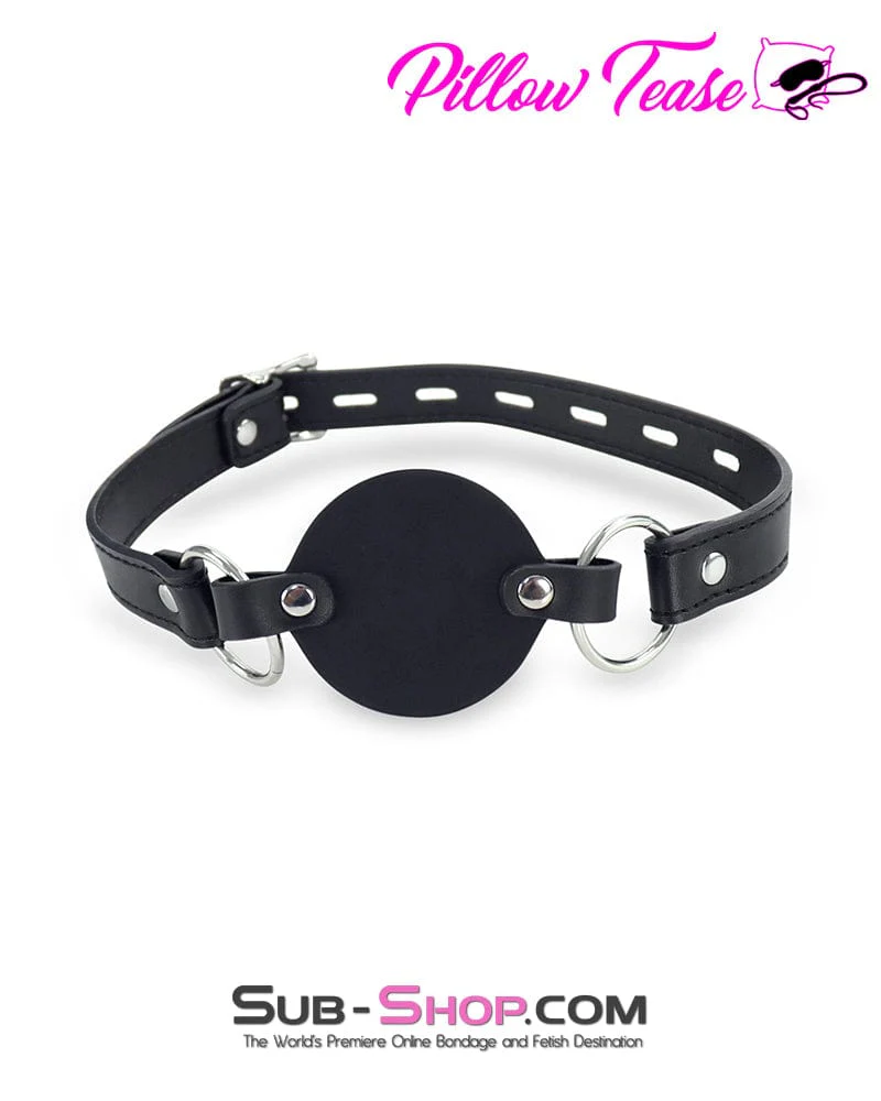 3429DL      Blow Job Trainer Locking Black Silicone Penis Gag - MEGA Deal - Image 4