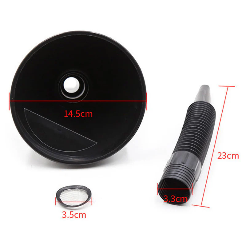 3666M Funnel Feeder Tube Trainer Gag Muzzle with Removable Fluid Funnel - Image 3