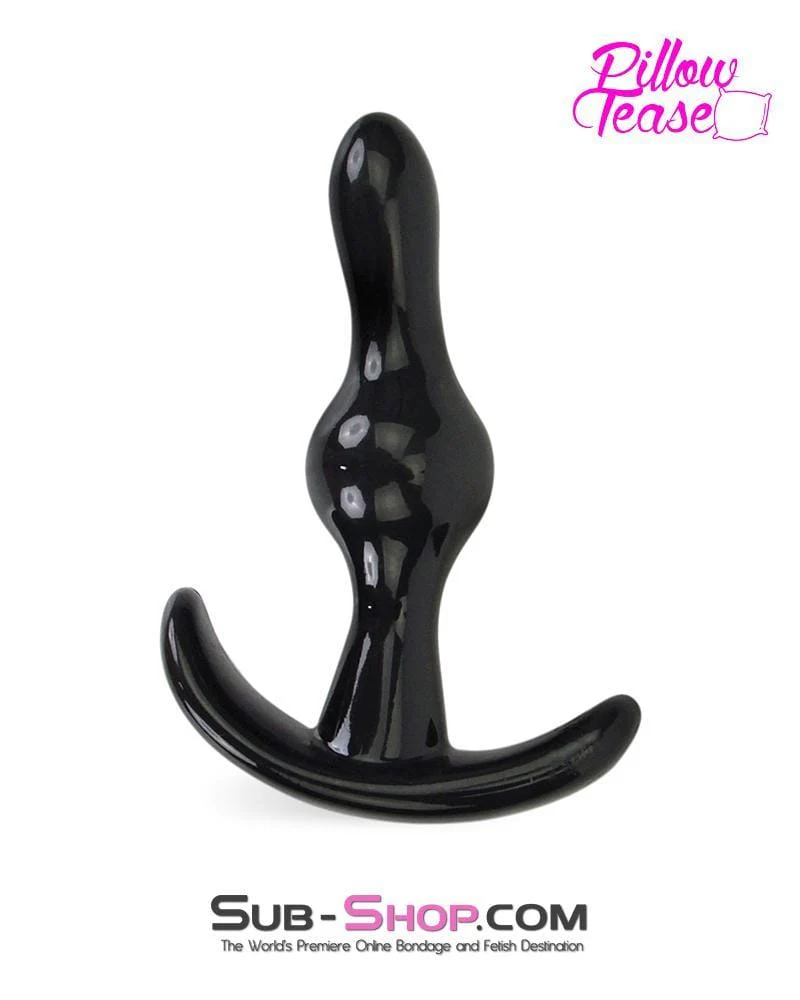 3741M ✨Black Mini Ripple Anal Pleasures Beginner's Butt Plug - BLACK FRIDAY LIMITED TIME DEAL✨ LAST CHANCE