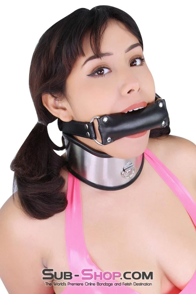 0429HS Stuffed Buckling Bit Gag - Image 8