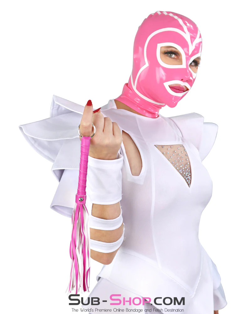 6878RS-SIS      Itty Bitty Whippy Pretty Sissy Hot Pink Mini Whip