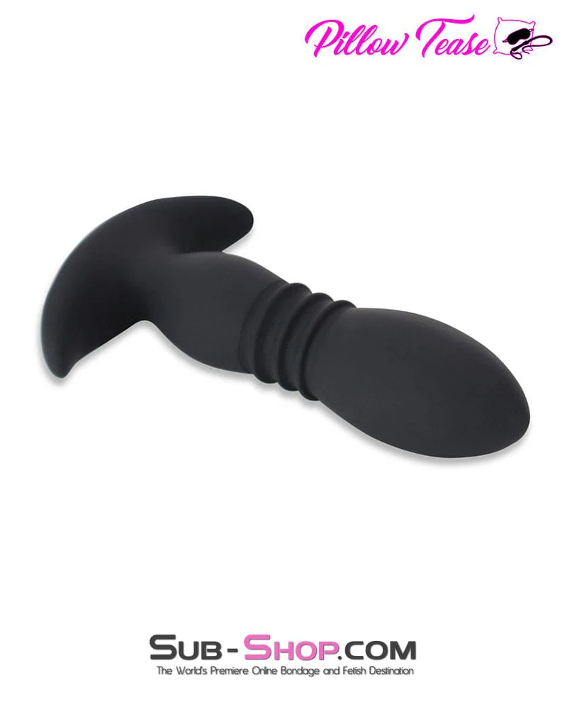 1690M 7 Thrusting + 7 Vibrating Functions Rechargeable Remote Control Anal Vibrator - Image 3