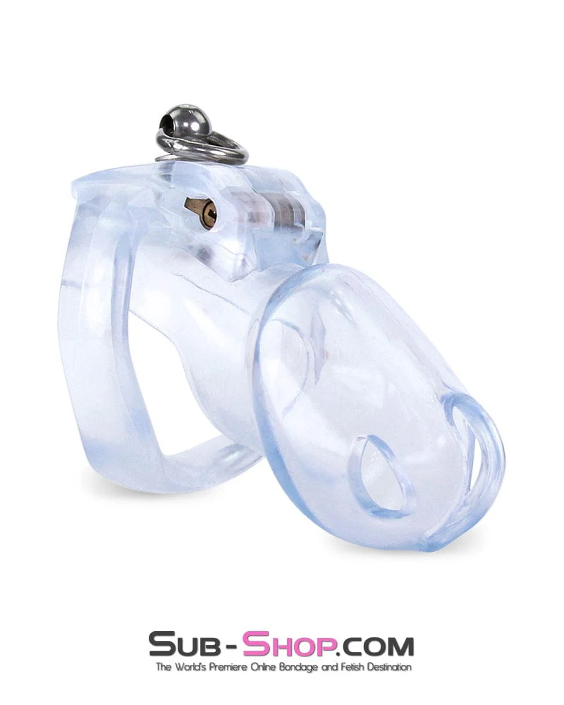 7286M Cock Cuff Lead Ring Medium Chastity Cage with Small Cock and Balls Cuff🔥 FINAL CLEARANCE – Last Chance!