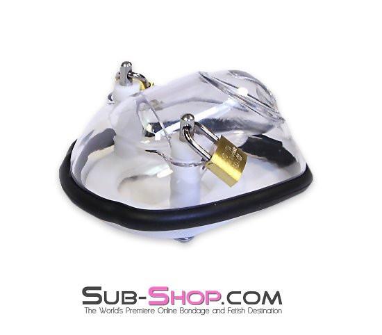 7320AR Balls & All Clear View Locking Cock & Ball Chastity Cup Set š„ Holiday Heatwave Deal ā Ends Without Warning - Image 3
