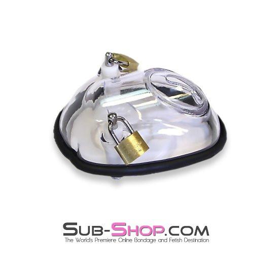 7320AR Balls & All Clear View Locking Cock & Ball Chastity Cup Set š„ Holiday Heatwave Deal ā Ends Without Warning - Image 5