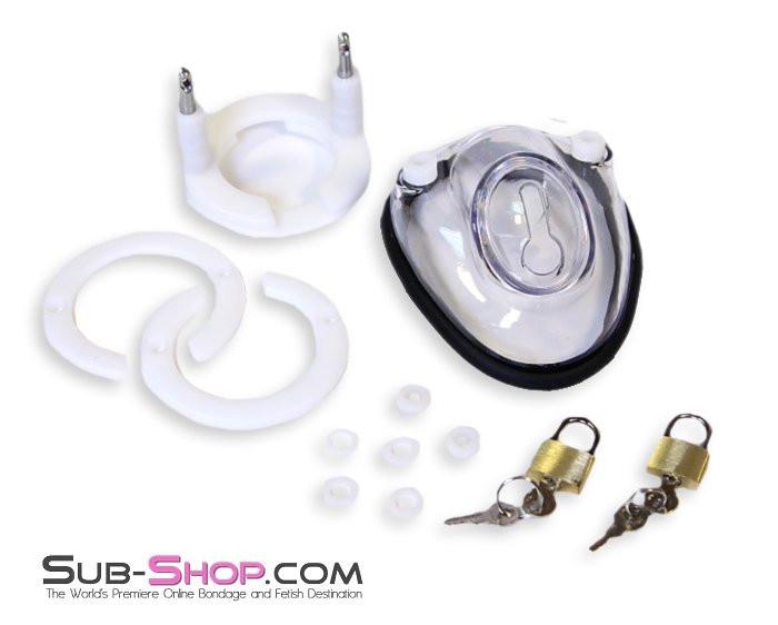 7320AR Balls & All Clear View Locking Cock & Ball Chastity Cup Set š„ Holiday Heatwave Deal ā Ends Without Warning - Image 7