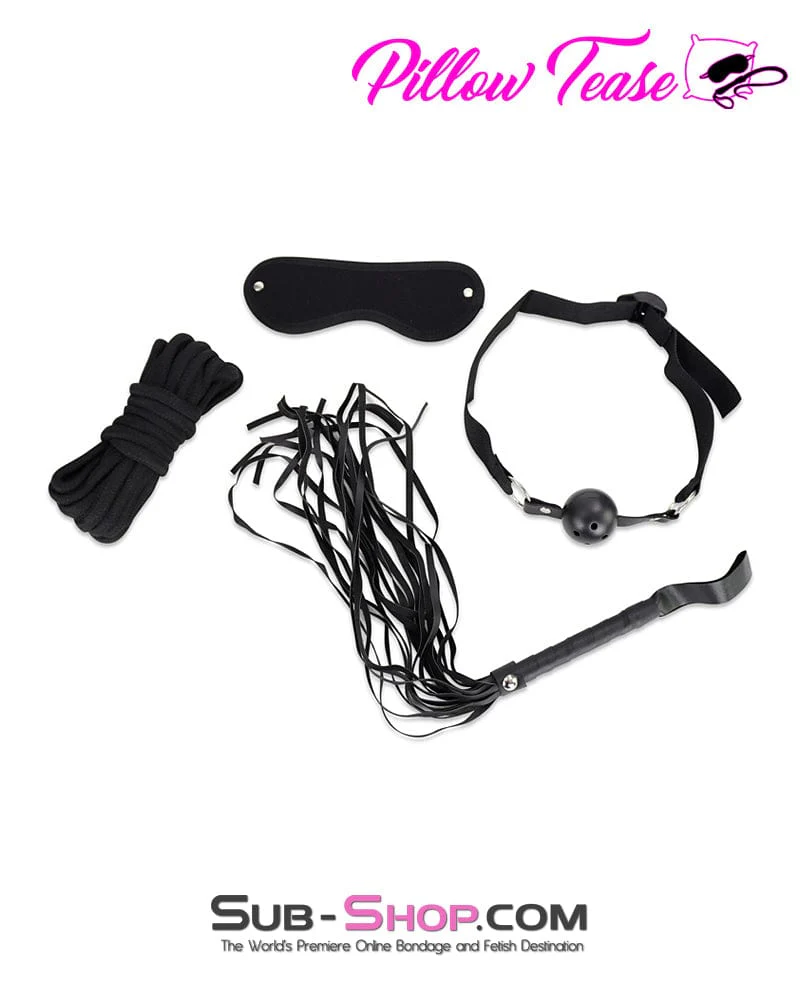 7908DL 8 Piece Black Total Bondage Kit - MEGA Deal - Image 4