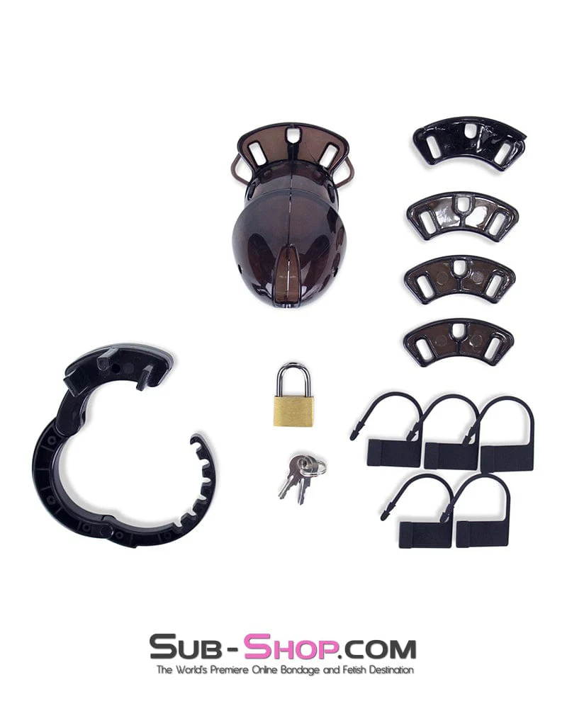 8910AX Black Jack Adjustable Locking Male Cock Cuff Chastity Device - Image 17