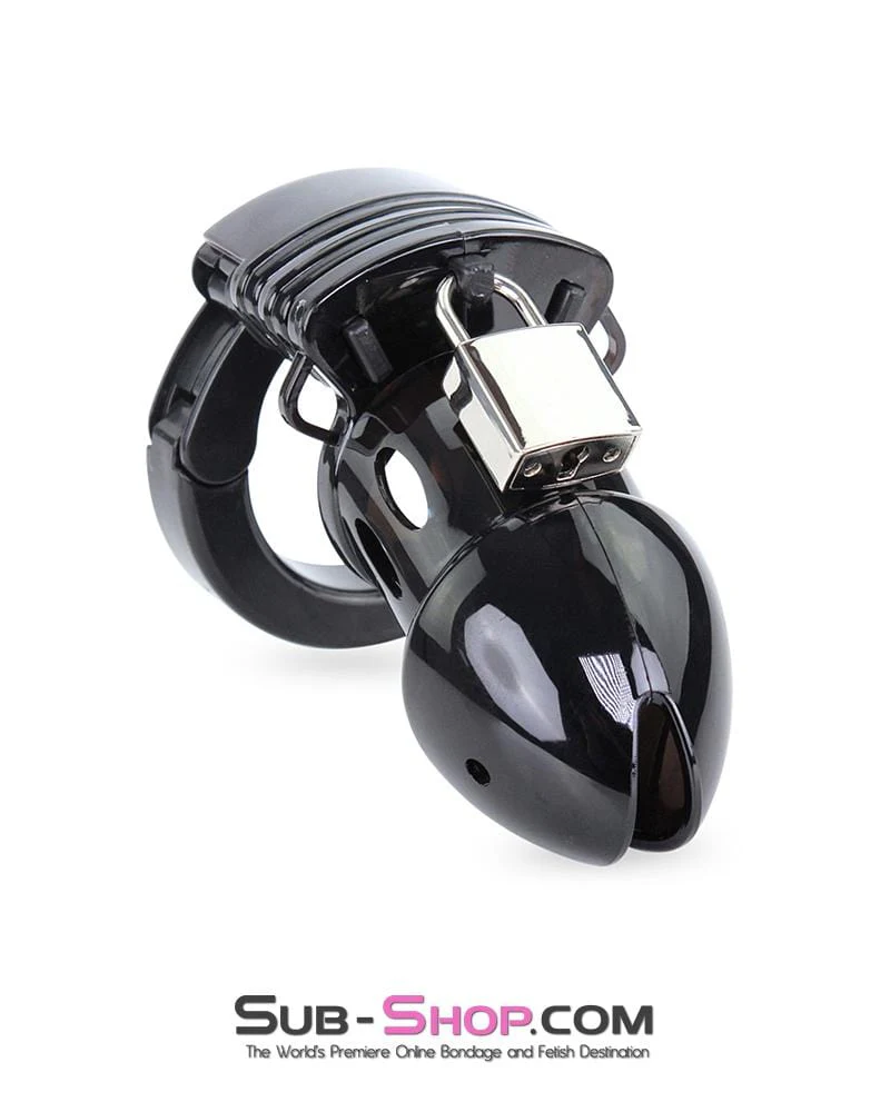 8910AX Black Jack Adjustable Locking Male Cock Cuff Chastity Device - Image 9