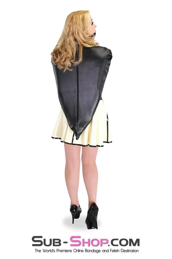 9017DL      <b>BOGO!</b> Tough Glove Lined Armbinder Bondage Top - Image 4