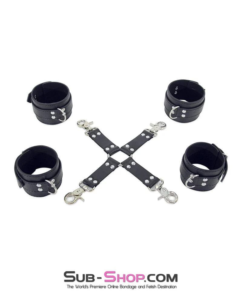 9092M Hogtie and Bondage Sex Position 5 Pc. Restraint System - Image 6
