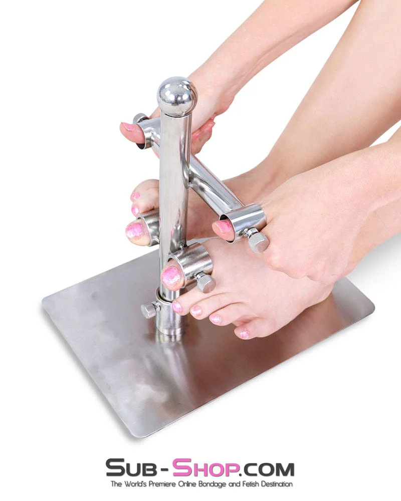 9848DL  Steel Thumbs and Toes Bondage Frame Device