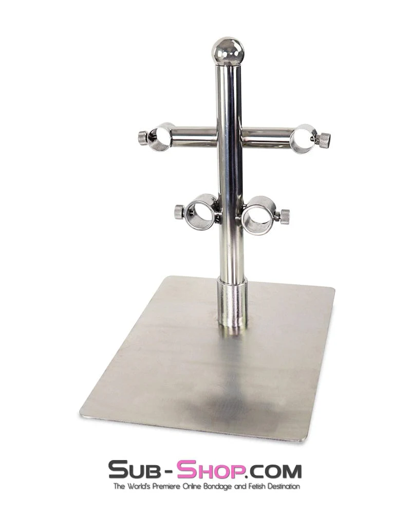 9848DL  Steel Thumbs and Toes Bondage Frame Device - Image 10