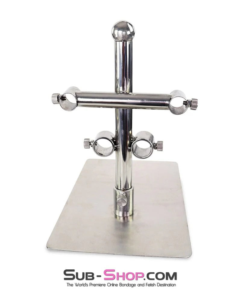 9848DL  Steel Thumbs and Toes Bondage Frame Device - Image 2