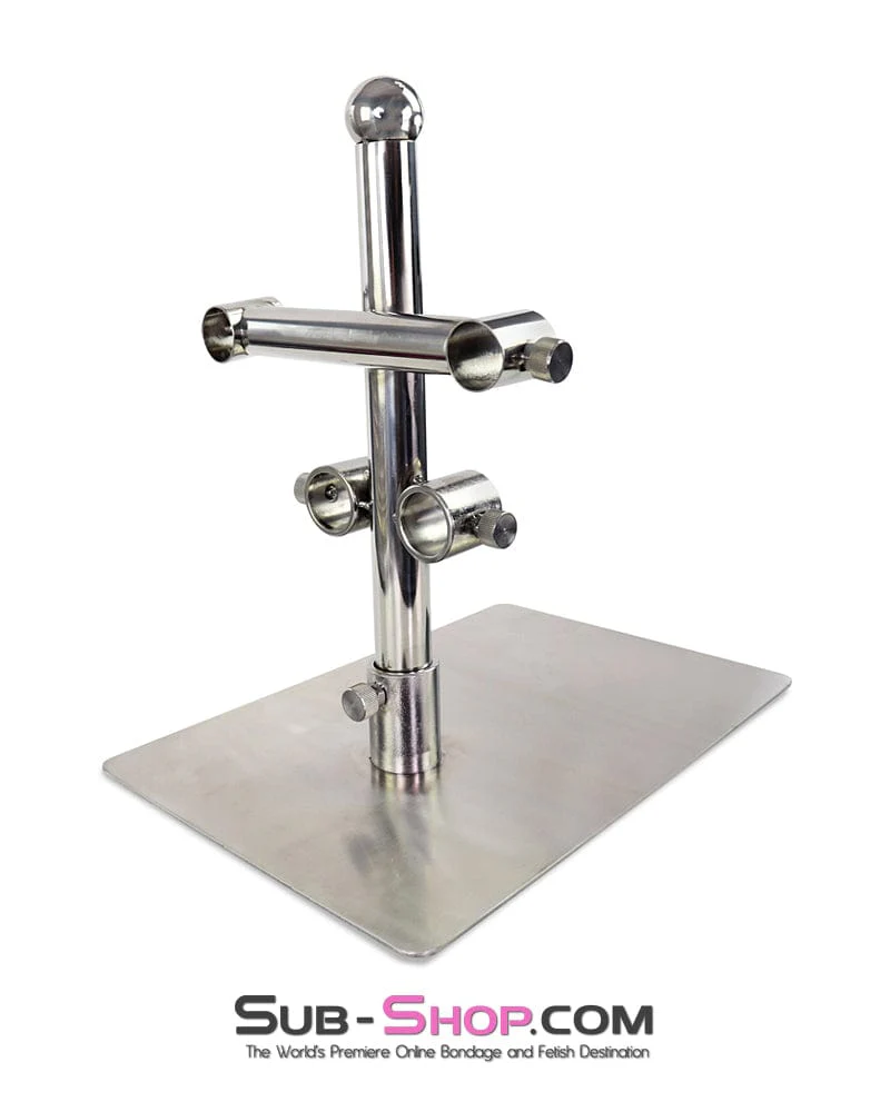 9848DL  Steel Thumbs and Toes Bondage Frame Device - Image 5