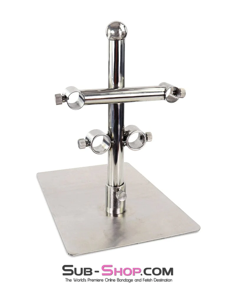 9848DL  Steel Thumbs and Toes Bondage Frame Device - Image 8