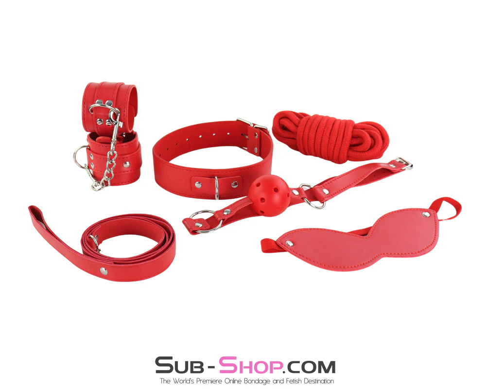 ✨ 9977M  Red Dungeon Beginner's Full Bondage Fantasy Set  - BLACK FRIDAY PREVIEW ✨ - Image 3