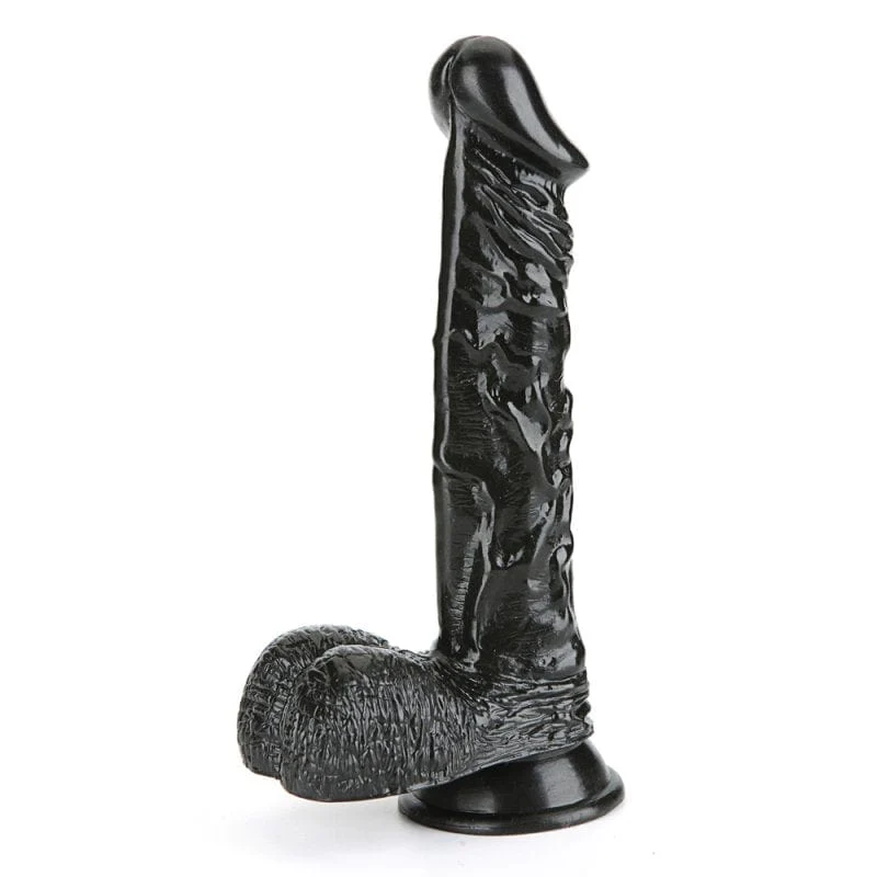 9989M Midnight Obsession BIG 8.85" Realistic Black PVC Dildo🔥 FINAL CLEARANCE – Last Chance!