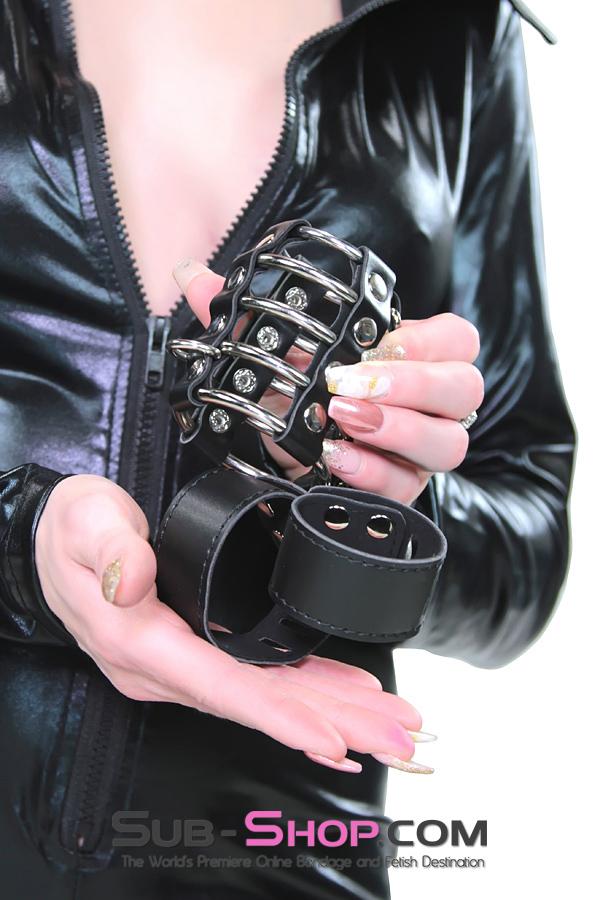 8726HS Access Denied Locking Chastity Set, Large - Image 3