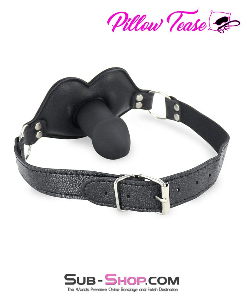 2416M      Addick-tive Black Padded Panel Penis Gag - Image 20